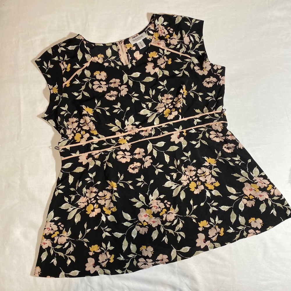 Floral Maternity Blouse